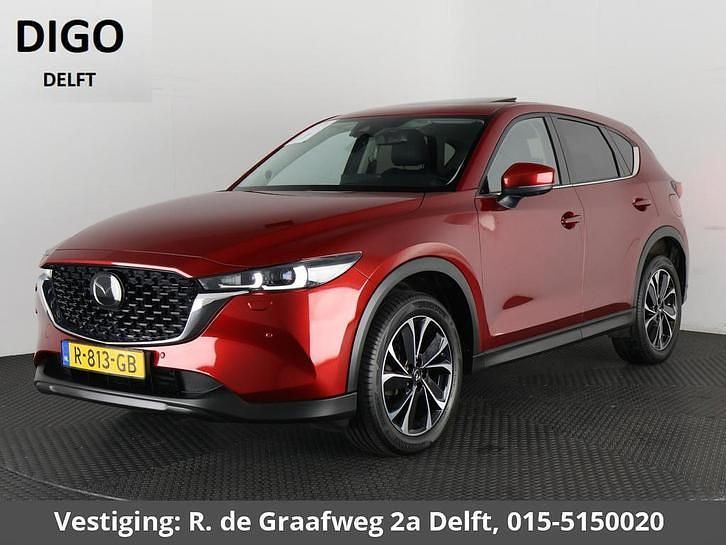 Occasion Mazda CX-5 Luxury 165 PK (121 kW) 2022 Rood (metallic) SUV
