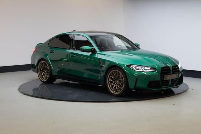 Groen, metallic lak Gebruikt 2020 BMW M3 Comfort Edition Sedan | € 77.750 - Afbeelding 1/4