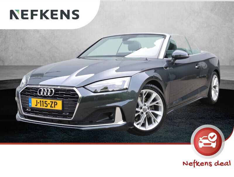Grijs Gebruikt 2020 Audi A5 Cabriolet Sport Cabriolet | € 39.825 (Eerlijke prijs) - Afbeelding 1/4