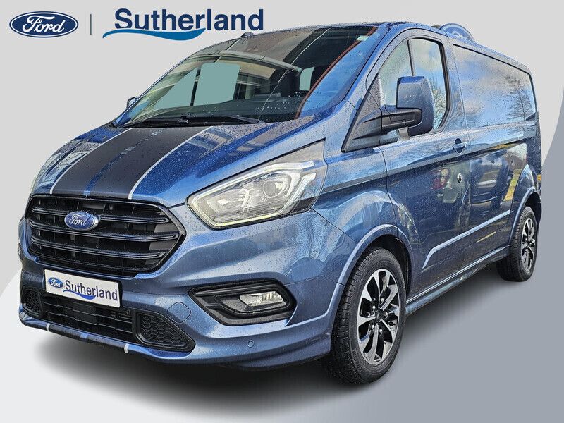 Blauw Gebruikt 2021 Ford Transit Custom Sport Van | € 26.400 (Eerlijke prijs) - Afbeelding 1/4