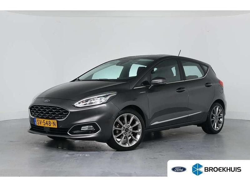 Grijs Gebruikt 2018 Ford Fiesta Vignale Hatchback | € 15.400 (Eerlijke prijs) - Afbeelding 1/4