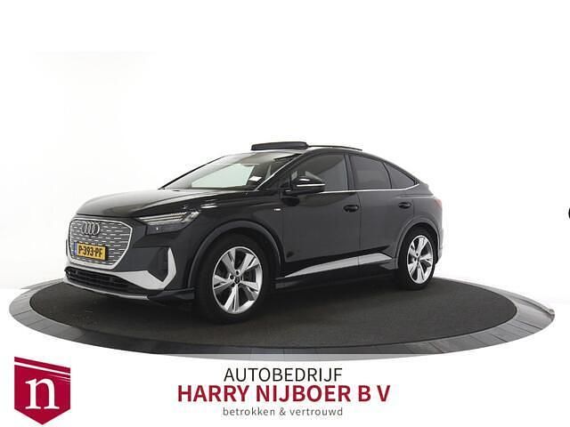 Zwart Gebruikt 2021 Audi Q4 Sportback e-tron Comfort SUV | € 38.900 - Afbeelding 1/4