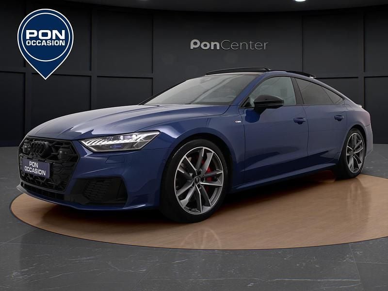 Blauw Gebruikt 2024 Audi A7 Sportback Competition Hatchback | € 72.950 (Duur) - Afbeelding 1/3