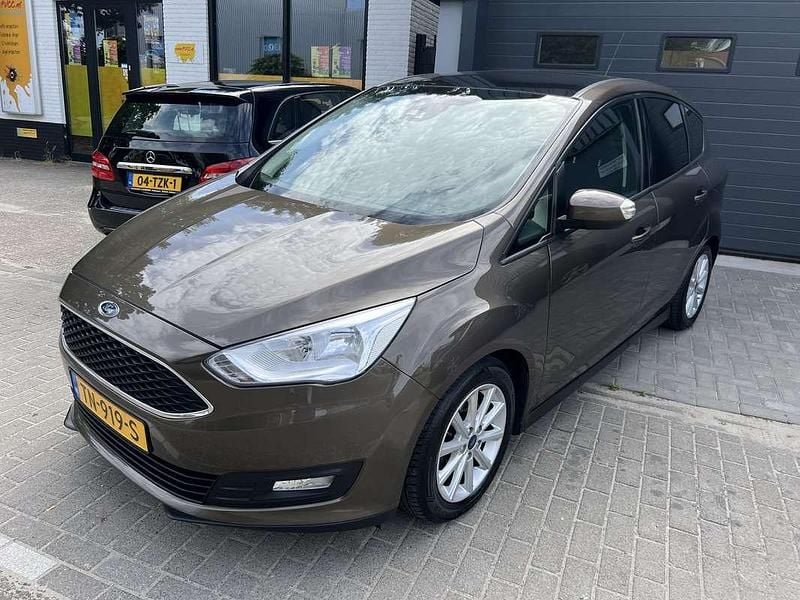 Bruin Gebruikt 2015 Ford C-MAX Titanium MPV | € 10.950 (Goede deal) - Afbeelding 1/4