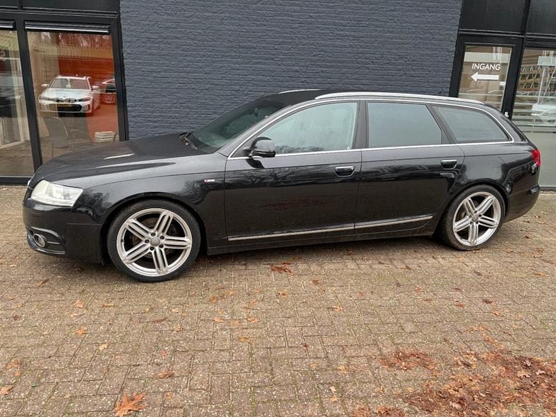 Zwart Occasion 2011 Audi A6 Proline Stationwagen | € 4.499 (Super prijs) - Afbeelding 1/4