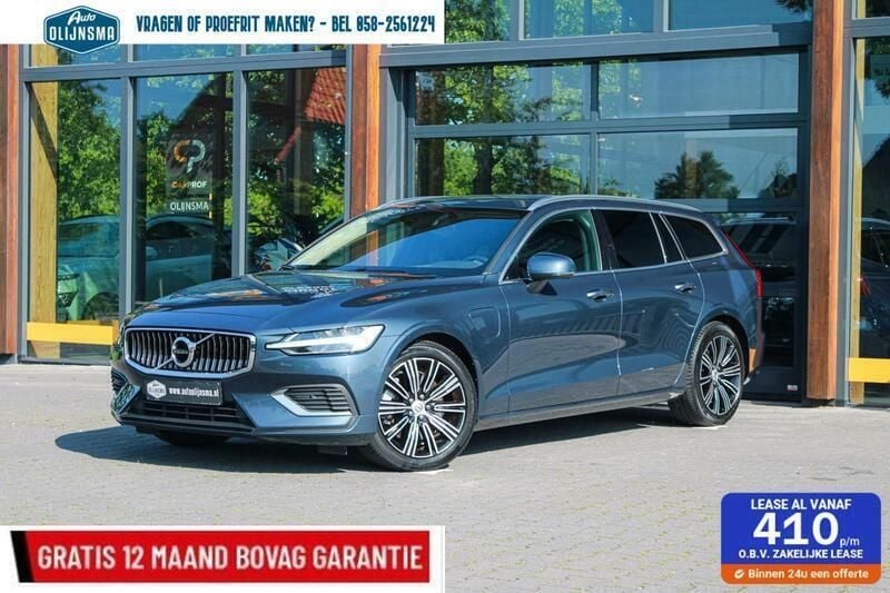 Blauw, metallic lak Gebruikt 2021 Volvo V60 Inscription Stationwagen | € 30.994 (Super prijs) - Afbeelding 1/4