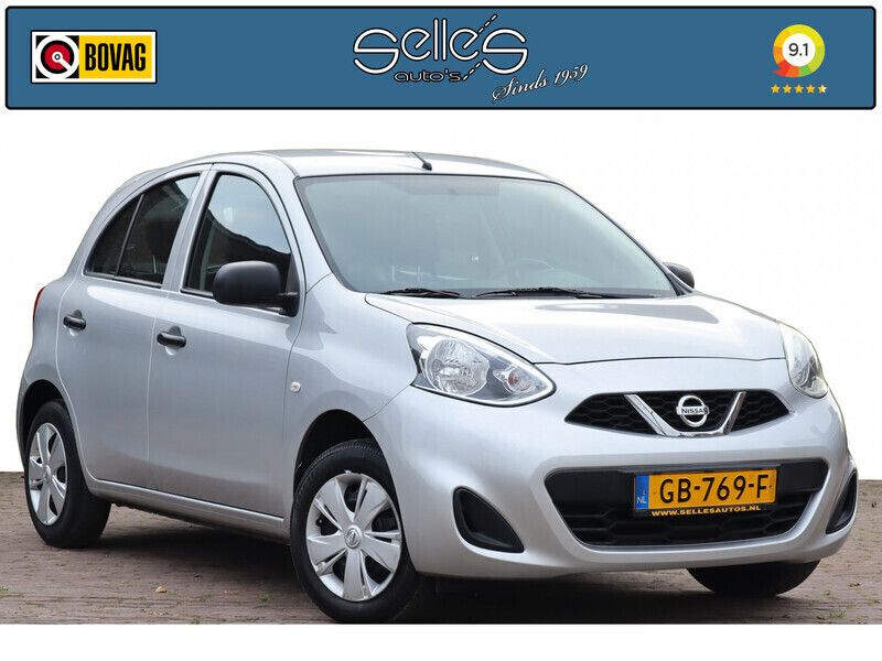 Grijs, metallic lak Gebruikt 2015 Nissan Micra Pack Hatchback | € 8.245 (Goede deal) - Afbeelding 1/4