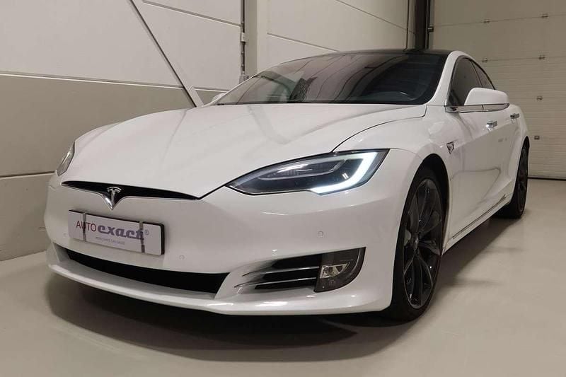 Wit Gebruikt 2018 Tesla Model S Sedan | € 25.900 - Afbeelding 1/4