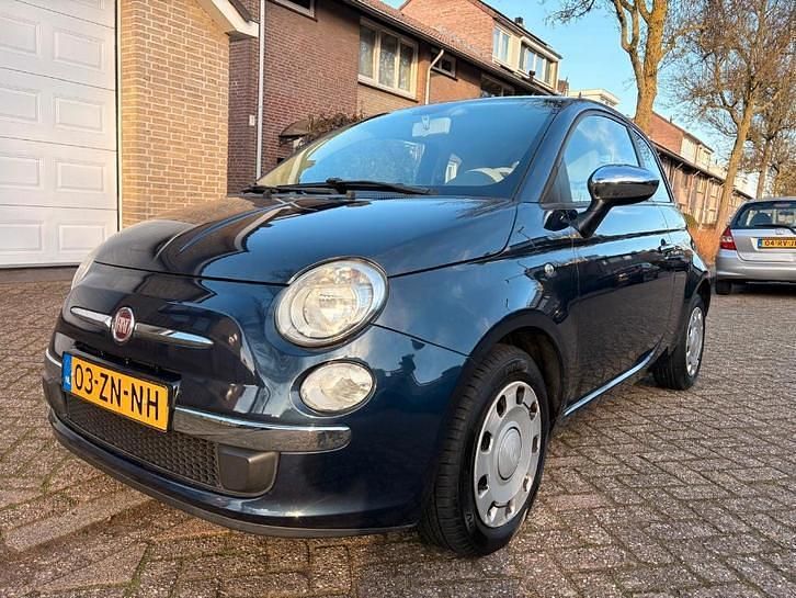 Blauw (metallic) Occasion 2008 Fiat 500 Pop Hatchback | € 2.950 (Eerlijke prijs) - Afbeelding 1/4