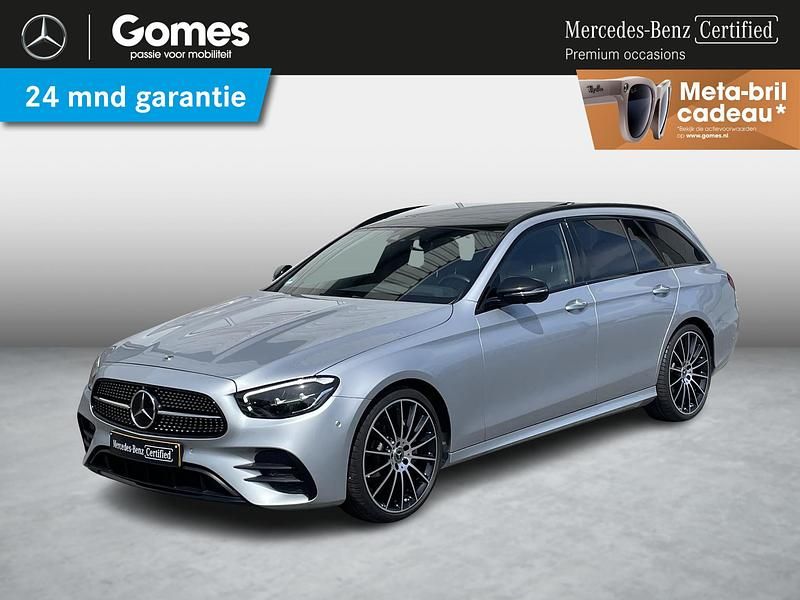 Zilver Gebruikt 2023 Mercedes E200 AMG line Stationwagen | € 52.950 (Iets duurder) - Afbeelding 1/4