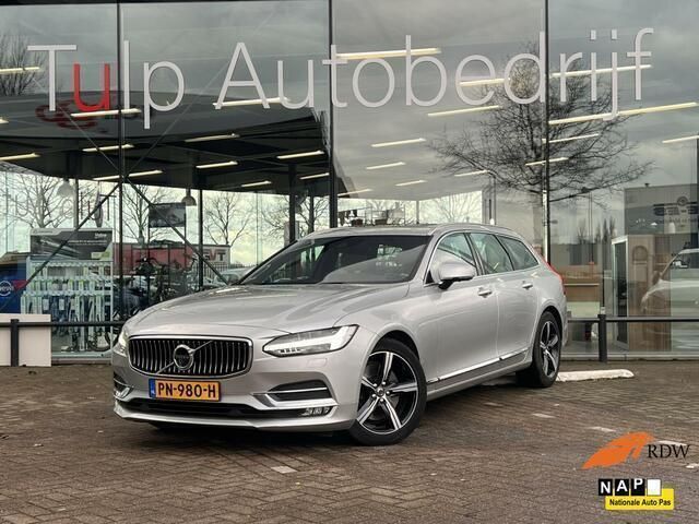Grijs, metallic lak Gebruikt 2017 Volvo V90 Inscription Stationwagen | € 28.990 (Eerlijke prijs) - Afbeelding 1/4
