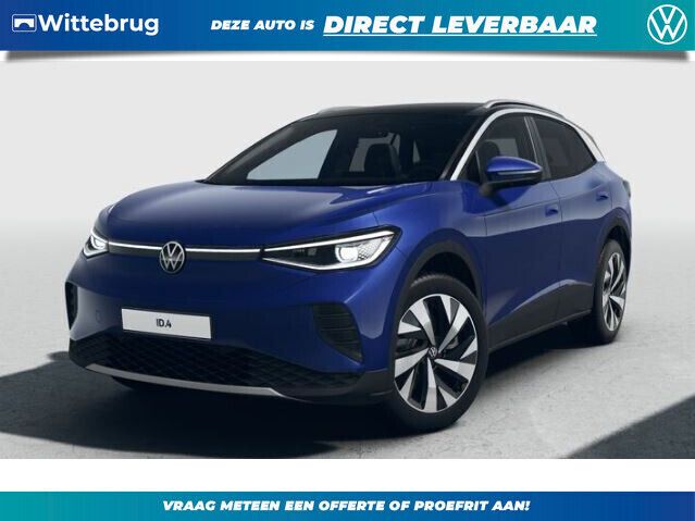 Blauw, metallic lak Nieuw 2024 VW ID.4 Pro SUV | € 50.995 (Eerlijke prijs) - Afbeelding 1/4