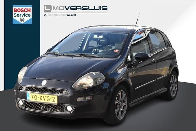 Zwart Occasion 2012 Fiat Punto Evo Easy Hatchback | € 1.950 (Super prijs) - Afbeelding 1/4