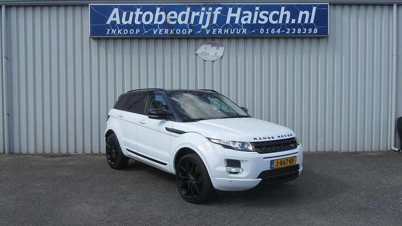 Wit Gebruikt 2012 Land Rover Range Rover evoque SUV | € 13.950 (Super prijs) - Afbeelding 1/4