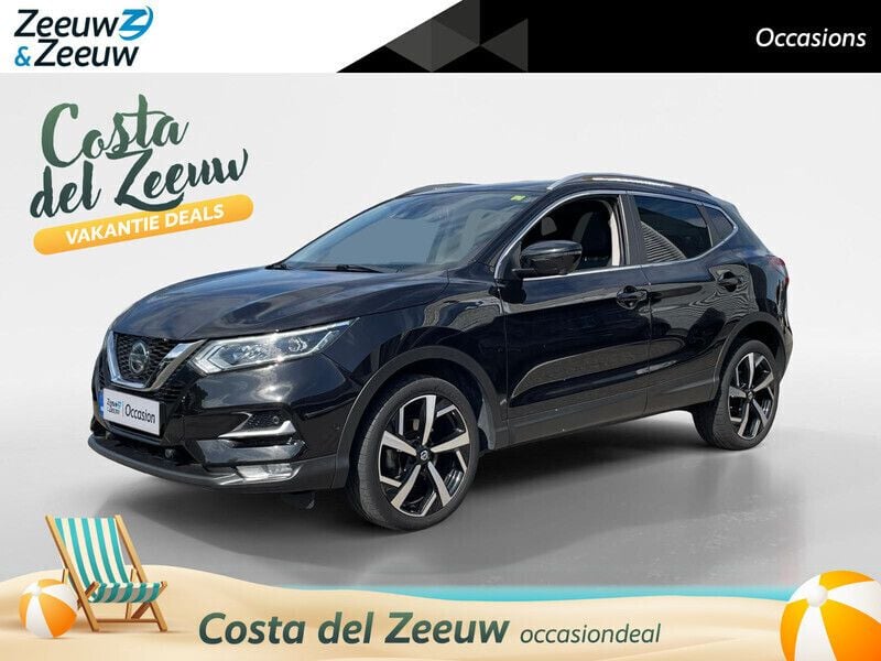 Brilliant black m Gebruikt 2020 Nissan Qashqai Tekna SUV | € 22.250 (Eerlijke prijs) - Afbeelding 1/4