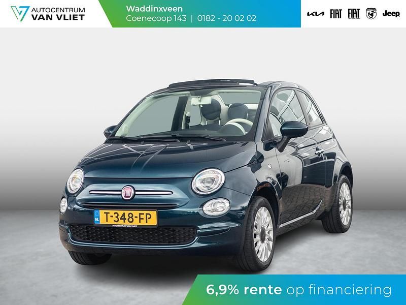 Blauw Gebruikt 2023 Fiat 500C Club Cabriolet | € 17.789 (Eerlijke prijs) - Afbeelding 1/4