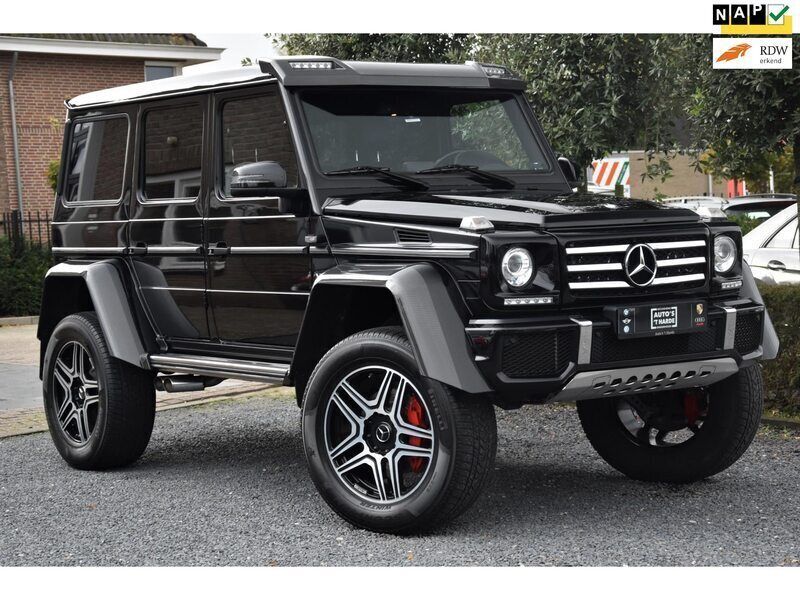 Zwart Gebruikt 2016 Mercedes G500 4x4² SUV | € 159.950 - Afbeelding 1/4