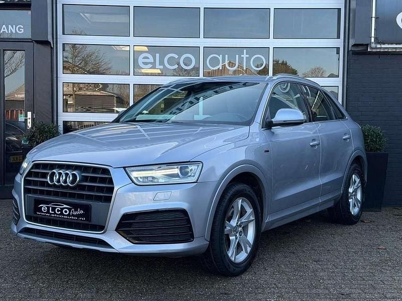 Grijs (metallic) Occasion 2017 Audi Q3 S-Line SUV | € 17.950 (Eerlijke prijs) - Afbeelding 1/4