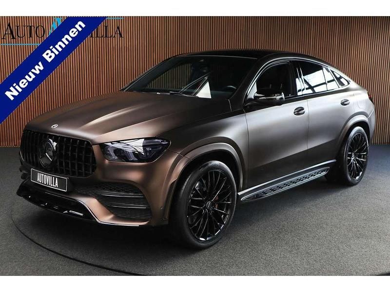 Bruin Gebruikt 2021 Mercedes GLE350 Coupé | € 67.500 (Duur) - Afbeelding 1/4