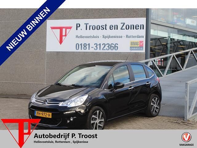 Zwart Occasion 2016 Citroën C3 PureTech Hatchback | € 6.950 (Eerlijke prijs) - Afbeelding 1/4