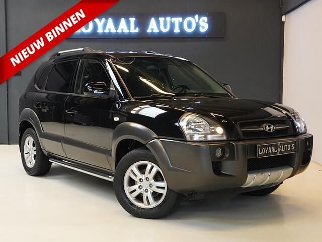 Zwart Gebruikt 2008 Hyundai Tucson Style SUV | € 4.999 (Iets duurder) - Afbeelding 1/4