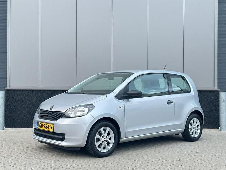 Grijs Gebruikt 2014 Skoda Citigo Ambition Hatchback | € 7.990 (Goede deal) - Afbeelding 1/4