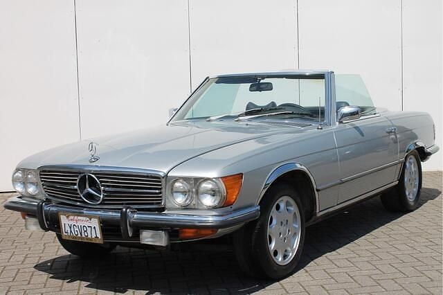 Zilver Gebruikt 1973 Mercedes SL450 Cabriolet | € 19.900 - Afbeelding 1/4