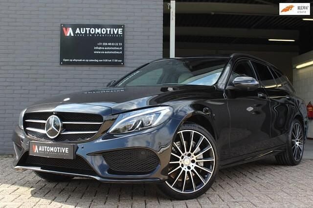 Zwart Gebruikt 2015 Mercedes C250 AMG Stationwagen | € 23.750 (Iets duurder) - Afbeelding 1/4