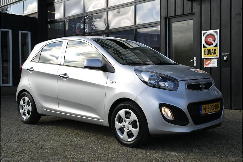 Grijs Gebruikt 2015 Kia Picanto Hatchback | € 7.889 (Eerlijke prijs) - Afbeelding 1/4