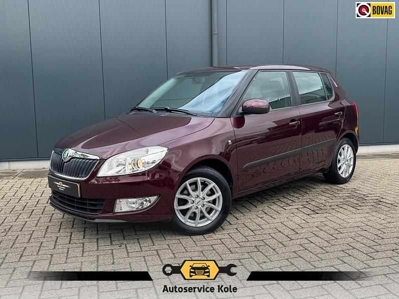 Occasion Skoda Fabia 2011 Rood Hatchback