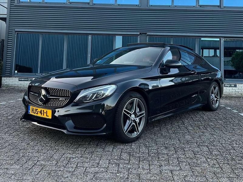 Zwart Gebruikt 2017 Mercedes C43 AMG AMG Coupé | € 33.000 (Super prijs) - Afbeelding 1/4