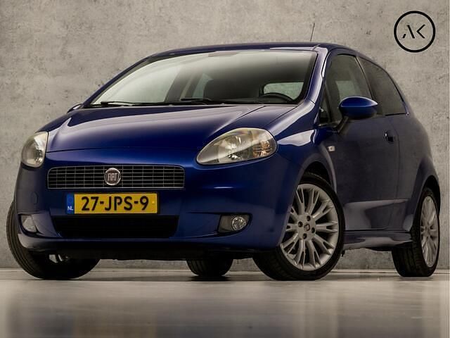 Blauw Gebruikt 2009 Fiat Grande Punto Sport Hatchback | € 2.445 (Eerlijke prijs) - Afbeelding 1/4