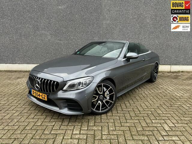 Grijs Gebruikt 2018 Mercedes C300 Advantage Cabriolet | € 34.950 (Iets duurder) - Afbeelding 1/4