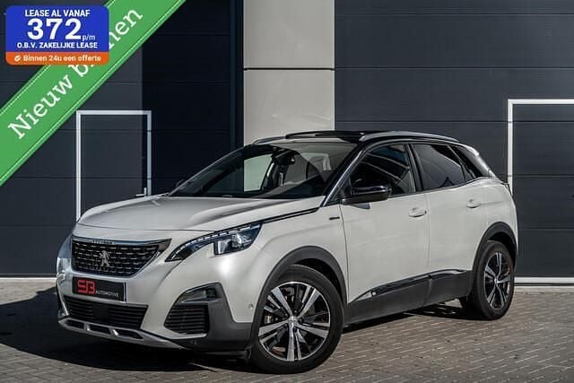 Wit Gebruikt 2020 Peugeot 3008 GT-line SUV | € 22.950 (Eerlijke prijs) - Afbeelding 1/4