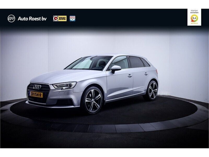 Grijs Gebruikt 2017 Audi A3 Design Hatchback | € 16.950 (Eerlijke prijs) - Afbeelding 1/4