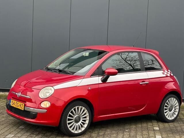 Rood Gebruikt 2008 Fiat 500 Sport Hatchback | € 3.499 (Super prijs) - Afbeelding 1/4