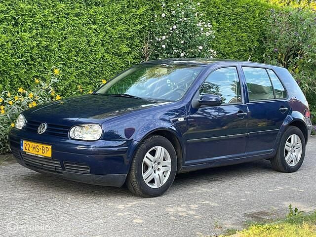 Blauw Gebruikt 2001 VW Golf IV Highline Hatchback | € 1.000 (Goede deal) - Afbeelding 1/4