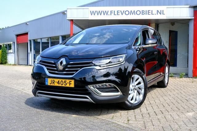 Zwart, metallic lak Gebruikt 2016 Renault Espace Dynamique MPV | € 15.850 (Goede deal) - Afbeelding 1/4