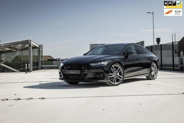 Zwart Gebruikt 2018 Audi A7 Sportback Comfort Hatchback | € 39.900 (Super prijs) - Afbeelding 1/4