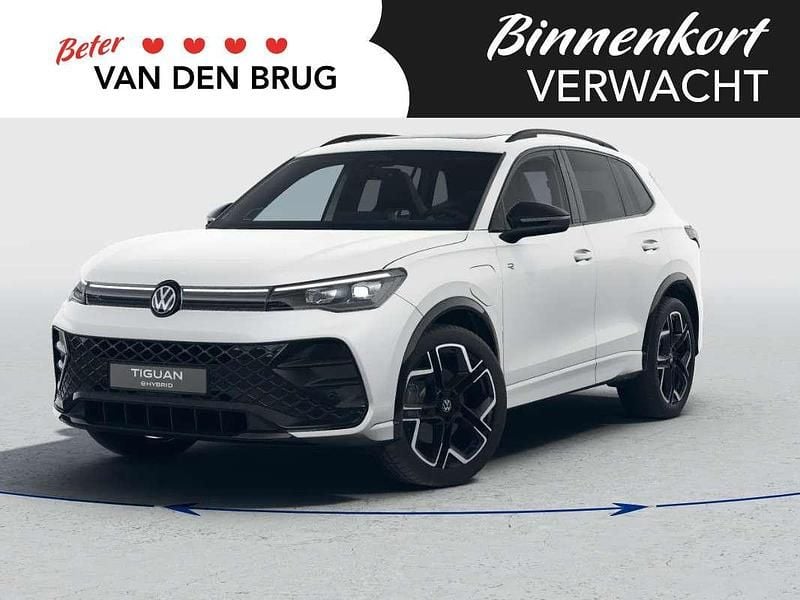 Wit Nieuw 2025 VW Tiguan R-line Edition SUV | € 62.223 (Eerlijke prijs) - Afbeelding 1/4