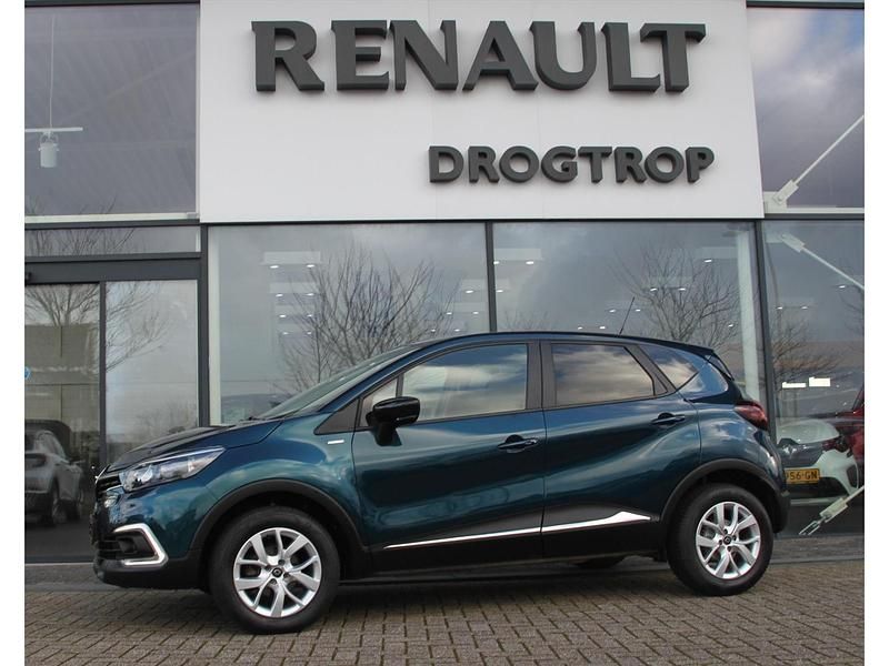 Blue cosmos (blauw metallic) Gebruikt 2019 Renault Captur LIMITED SUV | € 13.325 (Eerlijke prijs) - Afbeelding 1/4