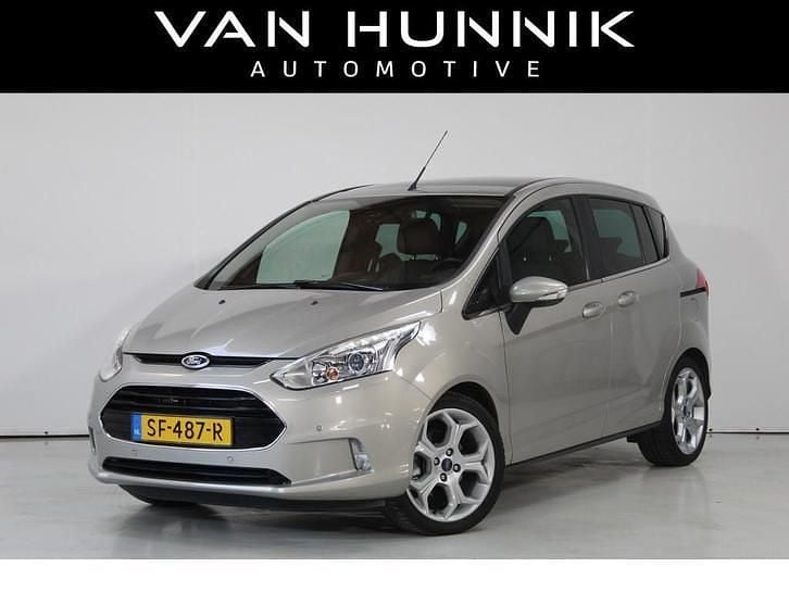 Grijs (metallic) Occasion 2015 Ford B-MAX Titanium MPV | € 8.450 (Eerlijke prijs) - Afbeelding 1/4