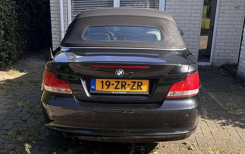Occasion BMW 118 Cabriolet Executive 143 PK (105 kW) 2008 Zwart Cabriolet