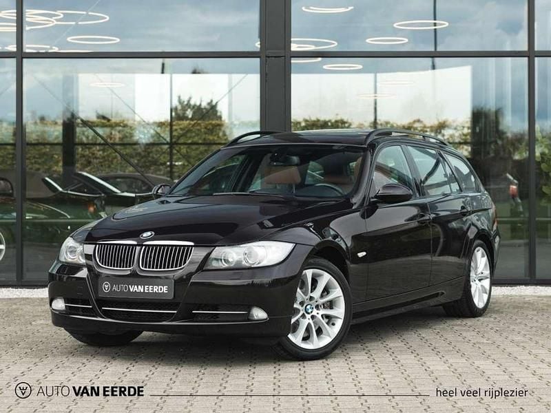 Zwart Gebruikt 2007 BMW 335 Stationwagen | € 17.950 - Afbeelding 1/4