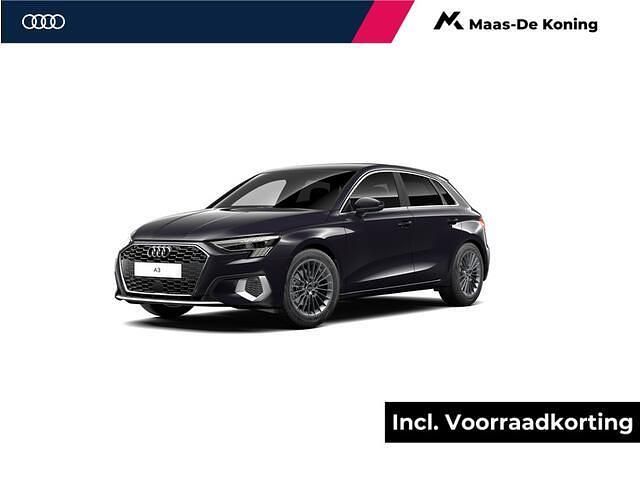 Zwart Nieuw 2025 Audi A3 Sportback Advanced Hatchback | € 41.990 (Eerlijke prijs) - Afbeelding 1/1