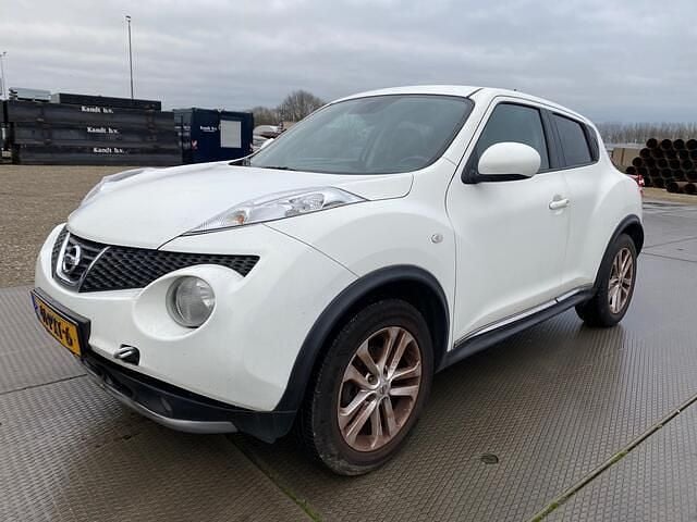 Wit Occasion 2011 Nissan Juke Tekna SUV | € 2.950 (Super prijs) - Afbeelding 1/4