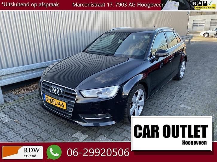 Occasion Audi A3 Ambition 123 PK (90 kW) 2013 Zwart Hatchback