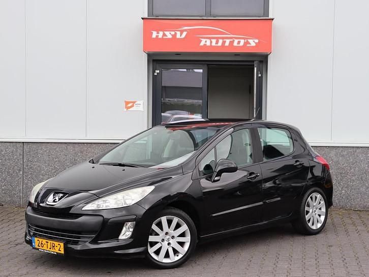 Zwart Occasion 2010 Peugeot 308 Hatchback | € 2.999 (Goede deal) - Afbeelding 1/3