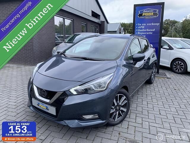 Grijs Gebruikt 2018 Nissan Micra N-Connecta Hatchback | € 9.300 (Eerlijke prijs) - Afbeelding 1/4