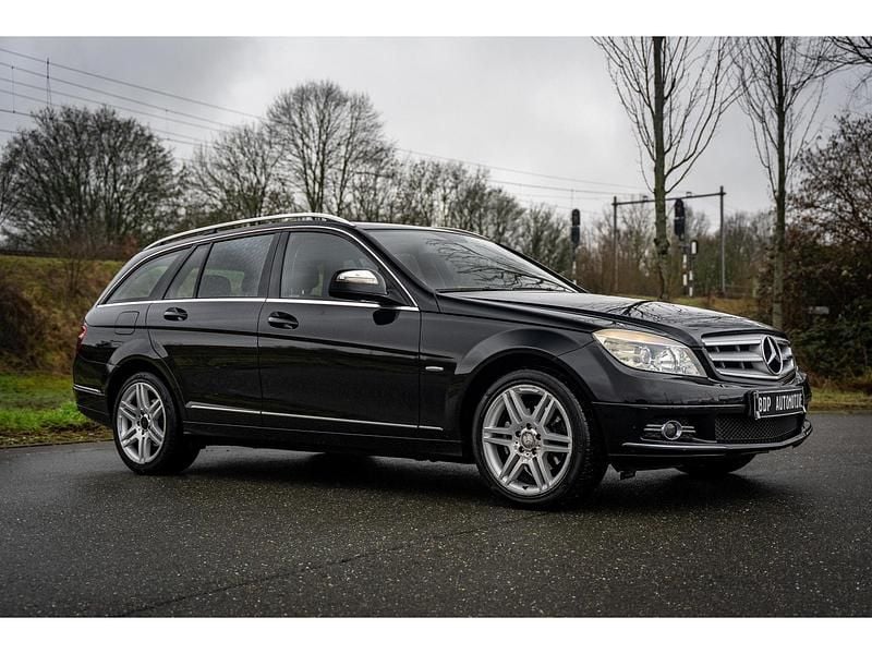 Occasion Mercedes C180 Avantgarde 157 PK (115 kW) 2008 Zwart Stationwagen